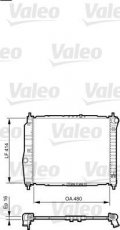 Купить 735157 Valeo Радиатор охлаждения двигателя Авео 1.4
