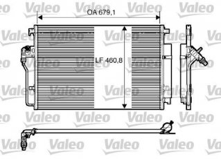 Купить 818173 Valeo Радиатор кондиционера Спринтер 906 (2.1, 3.0, 3.5)