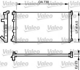 Купити 732917 Valeo Радіатор охолодження двигуна Master 2 (1.9, 2.2, 2.5)