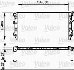 Купити 735133 Valeo Радіатор охолодження двигуна Тігуан (1.4 TSI, 1.4 TSI 4motion)