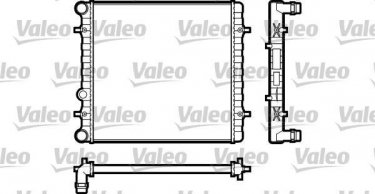 Купити 731606 Valeo Радіатор охолодження двигуна Гольф