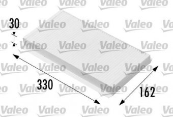 Купити 698711 Valeo Салонний фільтр (тонкой очистки) Croma (1.9 D Multijet, 2.2 16V)