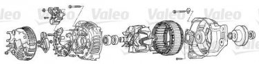 Генератор A13VI190 Valeo –  фото 1