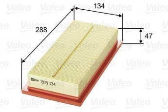 Купить 585134 Valeo Воздушный фильтр  Punto (1.7 D, 1.7 TD)