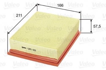 Купити 585012 Valeo Повітряний фільтр  Combo 1.7 D