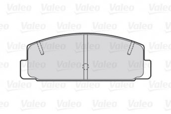 Гальмівна колодка 301780 Valeo – задні без датчика зносу фото 2