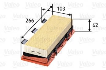 Купить 585053 Valeo Воздушный фильтр  Kangoo 1 (1.9 D, D 55 1.9, D 65 1.9)
