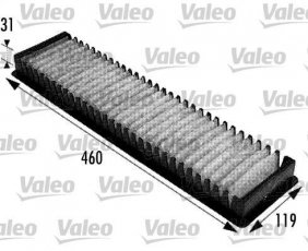 Купить 698725 Valeo Салонный фильтр (из активированного угля) Cooper (1.4, 1.6)