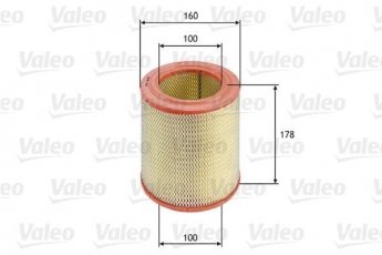 Купить 585618 Valeo Воздушный фильтр  Boxer (1.9 D, 2.5 D, 2.5 DT)