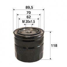 Купить 586035 Valeo Масляный фильтр (накручиваемый) Боксер (2.5 D, 2.5 TD, 2.5 TDI)