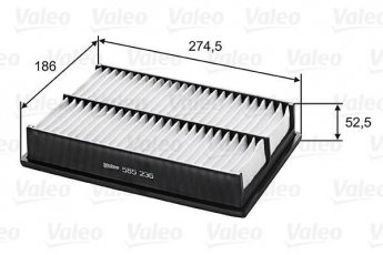 Купить 585236 Valeo Воздушный фильтр  Мазда 3 (БК, БЛ) (2.0, 2.2, 2.3)