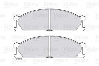 Тормозная колодка 301618 Valeo – передние вкл. датчик износа, с звуковым предупреждением износа фото 2