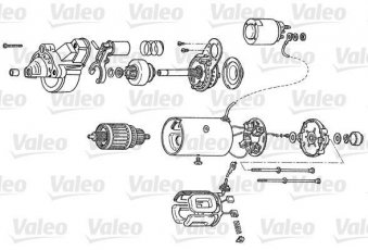 Купить D7R17 Valeo Стартер Peugeot 406 (3.0 24V, 3.0 V6 24V)