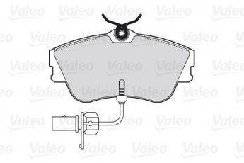 Тормозная колодка 301622 Valeo – передние без датчика износа фото 2