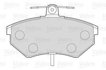 Гальмівна колодка 301484 Valeo – передні з датчиком зносу фото 2