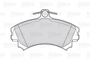 Тормозная колодка 301493 Valeo – передние без датчика износа фото 2
