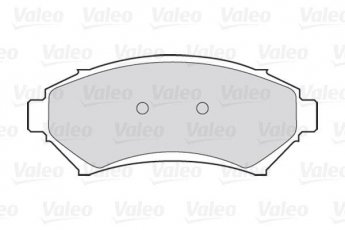 Тормозная колодка 301458 Valeo – передние вкл. датчик износа, с звуковым предупреждением износа фото 2