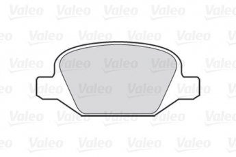 Тормозная колодка 301407 Valeo – задние без датчика износа фото 2