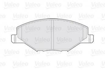 Тормозная колодка 301354 Valeo – передние без датчика износа фото 2