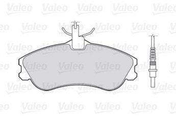Гальмівна колодка 301326 Valeo – передні вкл. датчик износа, с интегрированным контактом датчика износа фото 2