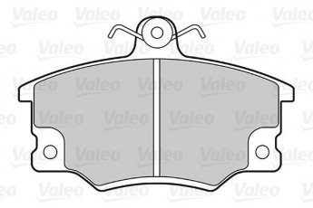 Тормозная колодка 301219 Valeo – передние вкл. датчик износа, с интегрированным контактом датчика износа фото 2