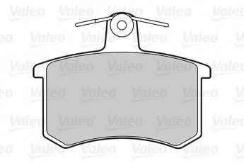Гальмівна колодка 301125 Valeo – задні без датчика зносу фото 2