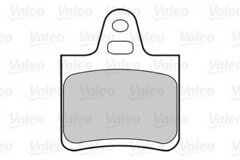 Гальмівна колодка 301292 Valeo – задні без датчика зносу фото 2