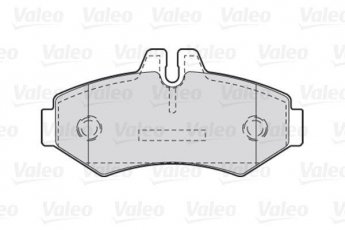 Тормозная колодка 301300 Valeo – задние без датчика износа фото 2