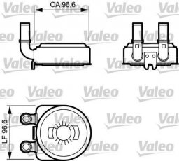 Купити 817705 Valeo Маслоохолоджувач Пежо 206 (1.9 D, 2.0 16V, 2.0 S16)