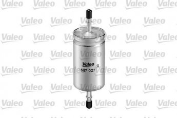 Топливный фильтр 587027 Valeo – (прямоточный) фото 2