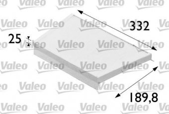 Купить 698700 Valeo Салонный фильтр (тонкой очистки) CL-Class CLC