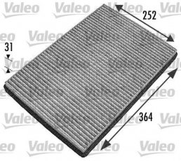 Купить 698744 Valeo Салонный фильтр (из активированного угля) Ванео W414 (1.6, 1.7 CDI, 1.9)