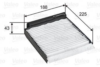 Купити 698753 Valeo Салонний фільтр (тонкой очистки) Twingo 2 (1.1, 1.5, 1.6)