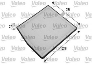 Купити 698771 Valeo Салонний фільтр (тонкой очистки) Volvo