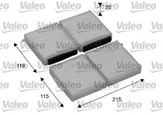 Купить 698891 Valeo Салонный фильтр (тонкой очистки) Mazda 323 BJ (1.3, 1.5, 1.6, 1.8, 2.0)