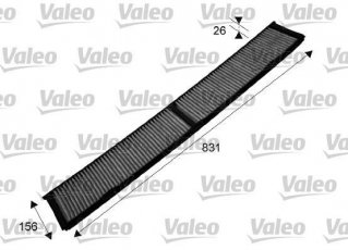 Купить 715503 Valeo Салонный фильтр (из активированного угля) BMW E81 (1.6, 2.0, 3.0)