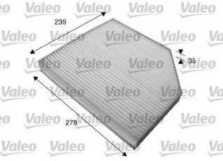 Купити 715579 Valeo Салонний фільтр (тонкой очистки) Audi Q5 (2.0, 3.0, 3.2)