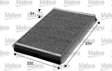 Купити 715602 Valeo Салонний фільтр (из активированного угля) Крафтер (35, 50) (2.0 TDI, 2.5 TDI)