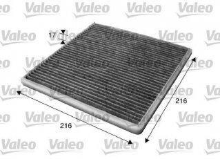 Купить 715619 Valeo Салонный фильтр (из активированного угля) Авенсис (2.0 D-4D, 2.0 VVT-i)