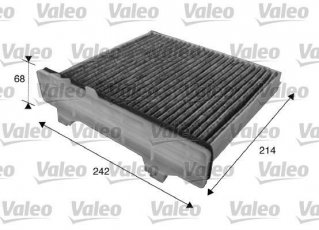Купити 715622 Valeo Салонний фільтр (из активированного угля) Pajero (3, 4) (2.5, 3.2, 3.5, 3.8)