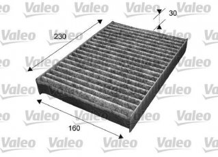 Купити 715538 Valeo Салонний фільтр (из активированного угля) Megane 1 (1.4, 1.6, 1.8, 1.9, 2.0)