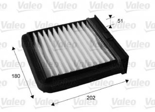 Купити 715688 Valeo Салонний фільтр (тонкой очистки) Volvo S40 1 (1.6, 1.7, 1.8, 1.9)