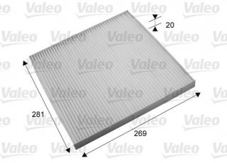 Купити 715703 Valeo Салонний фільтр (тонкой очистки) Murano (2.5 dCi, 3.5)