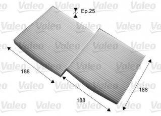 Купить 715714 Valeo Салонный фильтр (тонкой очистки) BMW X3 F25 (1.6, 2.0, 3.0)