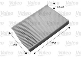 Купить 715721 Valeo Салонный фильтр (тонкой очистки) Флюенс (0.0, 1.5, 1.6, 2.0)