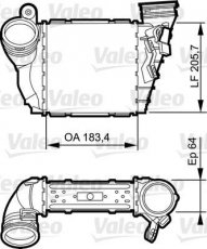 Купить 817557 Valeo Интеркулер Audi A3 1.9 TDI