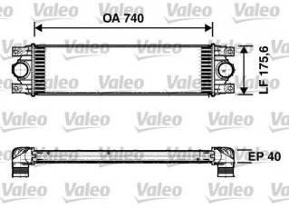 Купити 817637 Valeo Інтеркулер Opel
