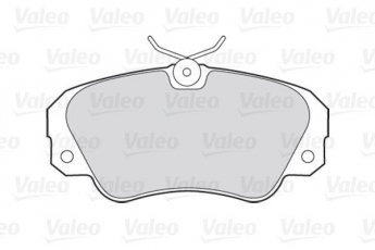 Тормозная колодка 301256 Valeo – передние без датчика износа фото 2