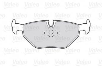 Тормозная колодка 301259 Valeo – задние без датчика износа фото 2