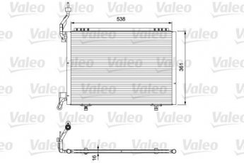 Купити 814074 Valeo Радіатор кондиціонера Б Макс 1.6 TDCi